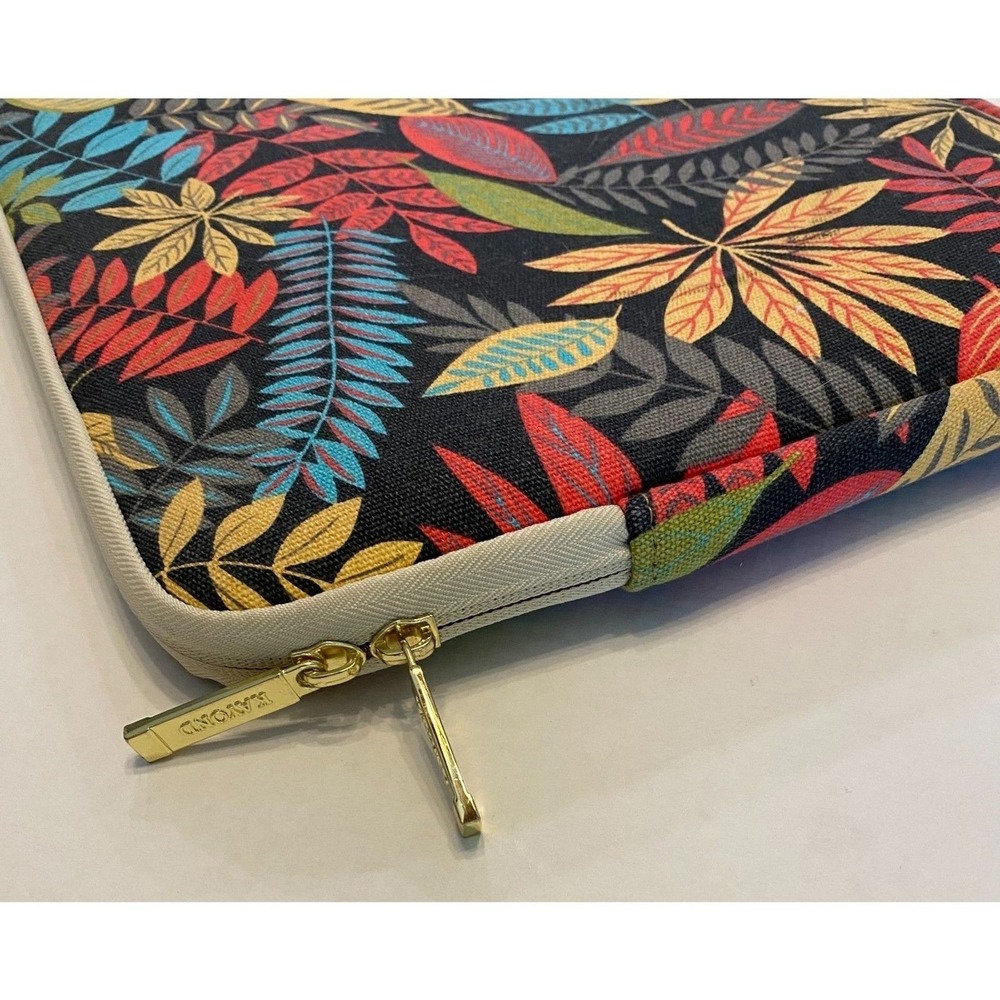 Kayond Laptop Sleeve Case Colorful Floral Leaf Pattern - Picture 11 of 15
